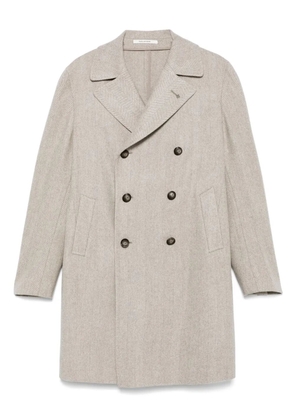 Tagliatore double-breasted coat - Neutrals