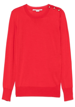 Stella McCartney fine-knit top - Red