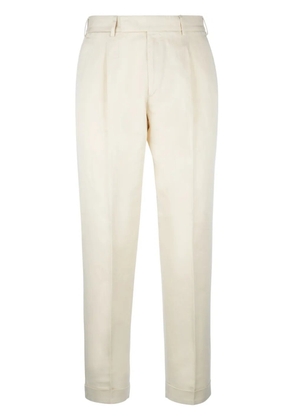 PT Torino pressed-crease tapered trousers - Neutrals