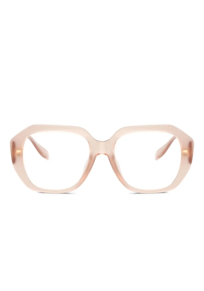 Michael Kors geometric-frame glasses - Pink
