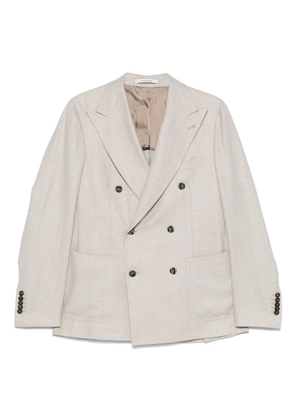 Tagliatore double-breasted blazer - Neutrals