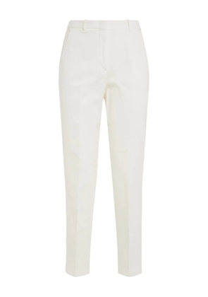 Incotex elastic-waist trousers - White