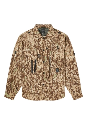 SOUTH2 WEST8 camouflage-print jacket - Neutrals