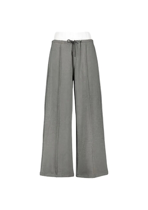 Eleh wide-leg panelled trousers - Grey