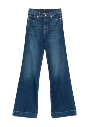 7 For All Mankind high-waist wide-leg jeans - Blue