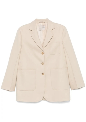 Ermanno Scervino virgin wool blazer - Neutrals