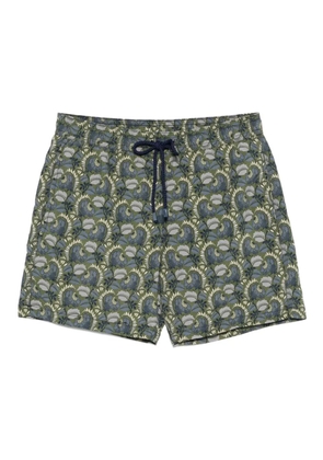 FIORIO MILANO floral-print swim shorts - Green