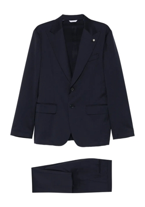 Manuel Ritz single-breasted suit - Blue