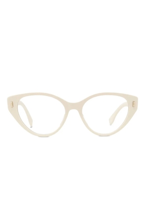 FENDI cat eye-frame glasses - Neutrals