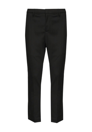 DONDUP logo-detail trousers - Black