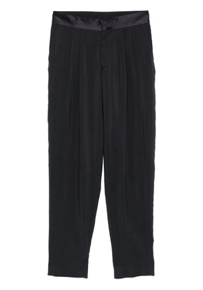 Giorgio Armani tapered trousers - Blue