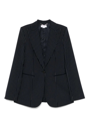 Stella McCartney pinstripe-pattern blazer - Blue