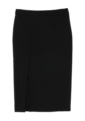 DONDUP side-split pencil midi skirt - Black