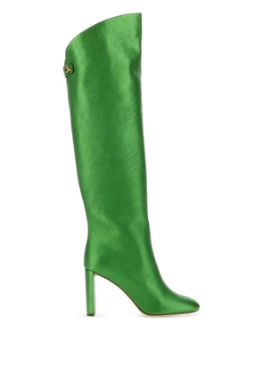 Maison Skorpios 90mm Adriana boots - Green