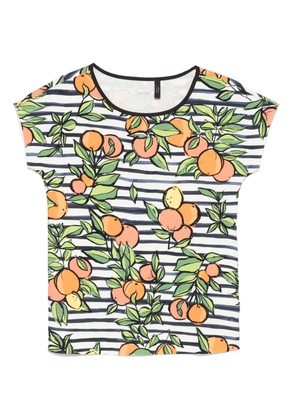 MARCCAIN striped T-shirt - White