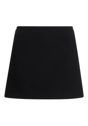 Patou A-line mini skirt - Black
