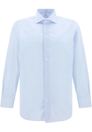 Finamore 1925 Napoli spread-collar shirt - Blue