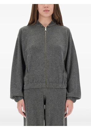 Fabiana Filippi zip-up bomber jacket - Grey