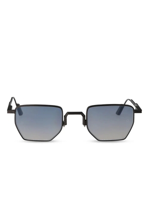 Movitra geometric-frame sunglasses - Black