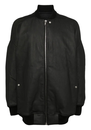 Rick Owens elongated bomber jacket - Black