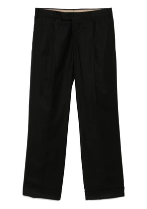 PT Torino pleat-detail trousers - Black