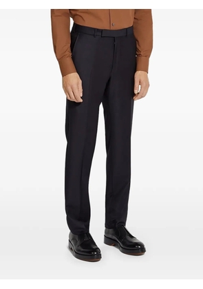 Zegna belt-loops trousers - Black