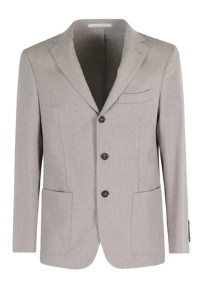 Eleventy three-button patch-pocket blazer - Neutrals