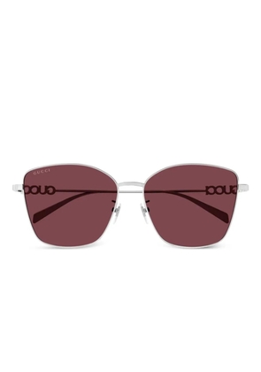 Gucci Eyewear Butterfly sunglasses - Silver