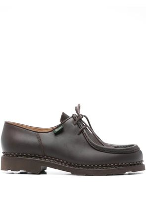 Paraboot 25mm leather lace-up derby shoes - Brown