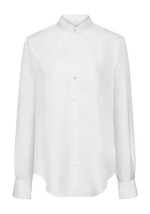 Thom Browne detachable-collar bow shirt - White