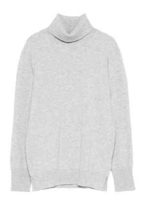 Purotatto roll-neck sweater - Grey