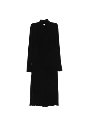 Patrizia Pepe tie-neck dress - Black