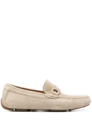 Ferragamo Gancini loafers - Neutrals