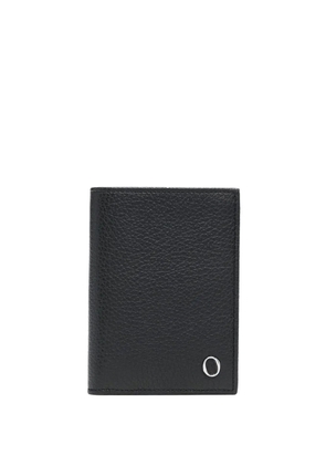 Orciani logo-plaque cardholder - Black