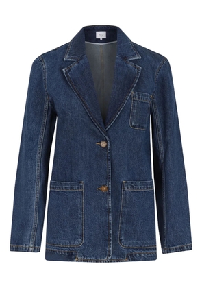 Maison Kitsuné pocket button jacket - Blue