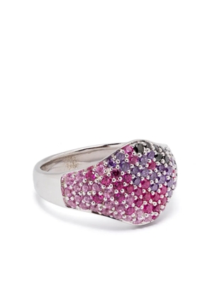 Tom Wood Mini Sunset cocktail ring - Silver