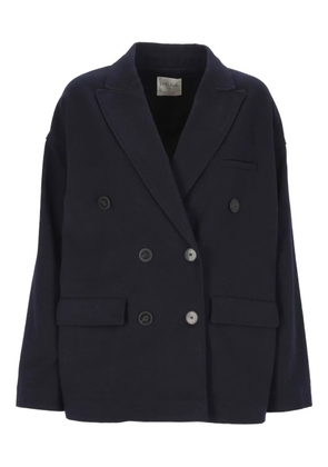 Forte Forte double-breasted buttoned jacket - Blue