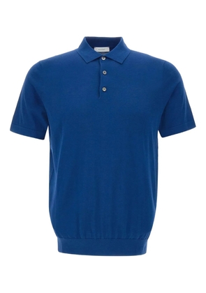 DIKTAT cotton polo shirt - Blue