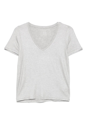 Majestic Filatures metallic-finish T-shirt - Grey