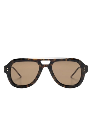 Thom Browne Eyewear pilot-frame sunglasses