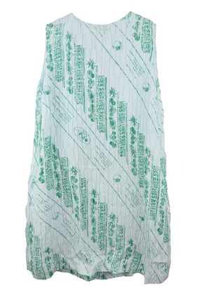 Jil Sander graphic print dress - Green