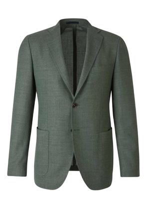Scabal patch-pockets blazer - Green