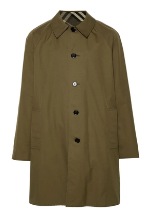 Burberry reversible trench coat - Green