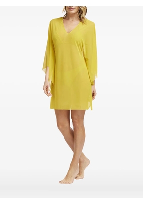 Fisico V-neck jacket - Yellow