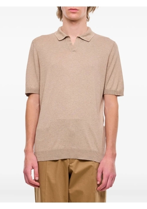 Tagliatore short-sleeved polo shirt - Neutrals