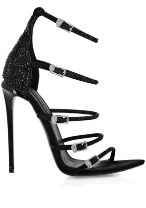 Philipp Plein 120mm Multi-Strap sandals - Black