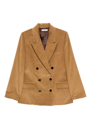 CO COLLECTION double-breasted jacket - Brown