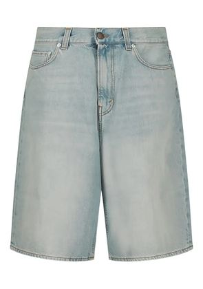 Destin Jo five-pocket denim shorts - Blue