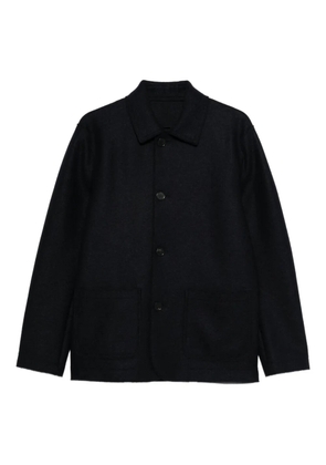 Harris Wharf London collared coat - Blue