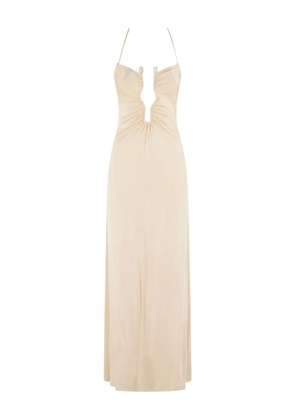 Erika Cavallini cut-out dress - Neutrals
